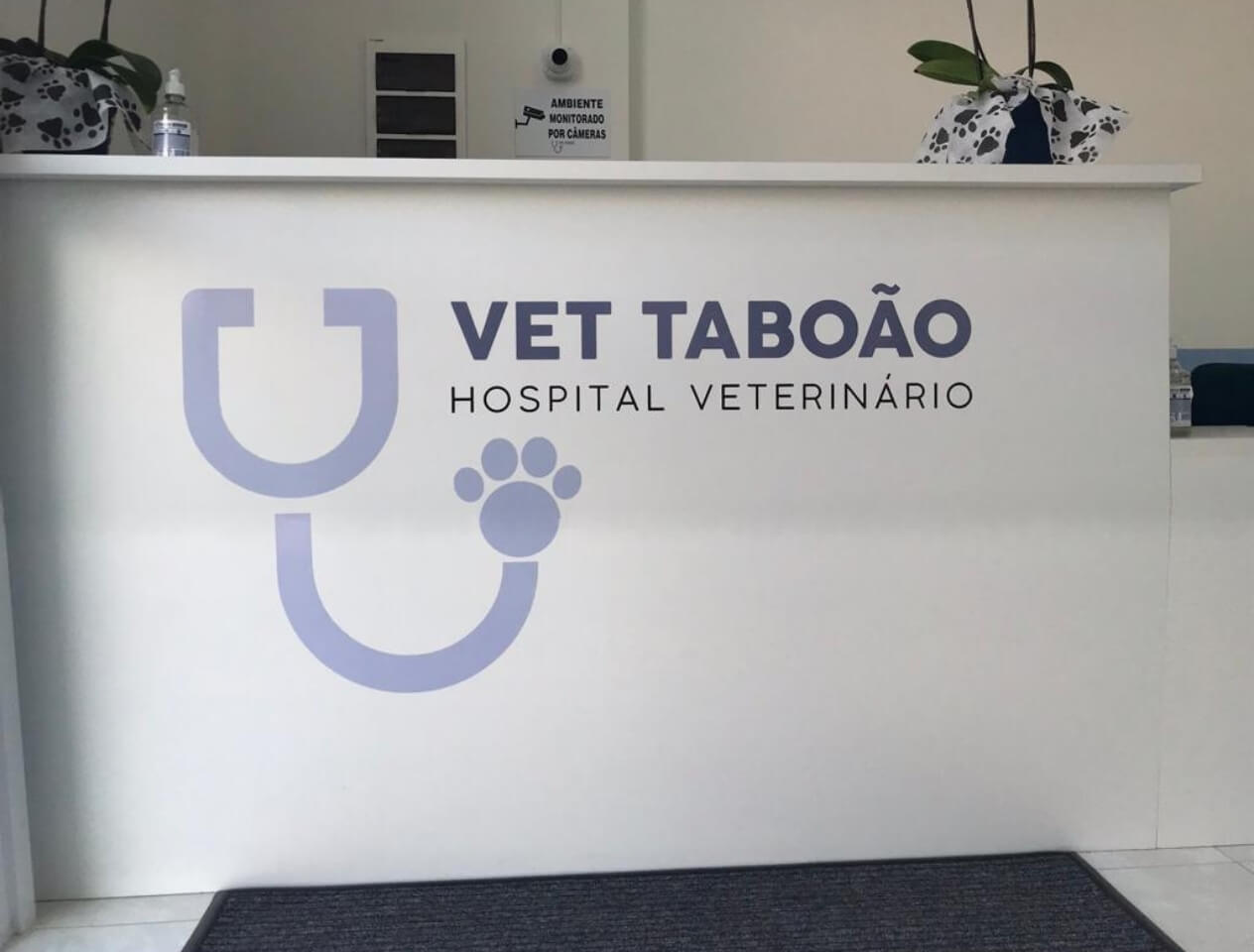 Sobre Balcão de Recepção Hospital Vet Taboão